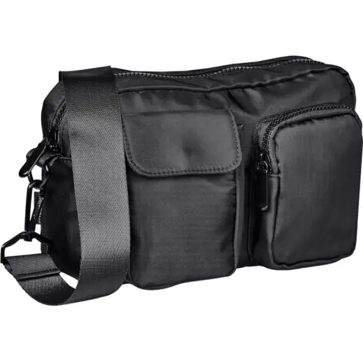 Serendipio Unisex Tauriel Crossbody Bag Black